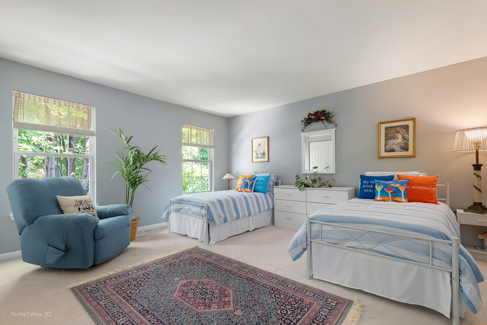 2733 Berman Road North Aurora, IL 60542 - Photo 13 of 24 a bedroom with furniture and a couch