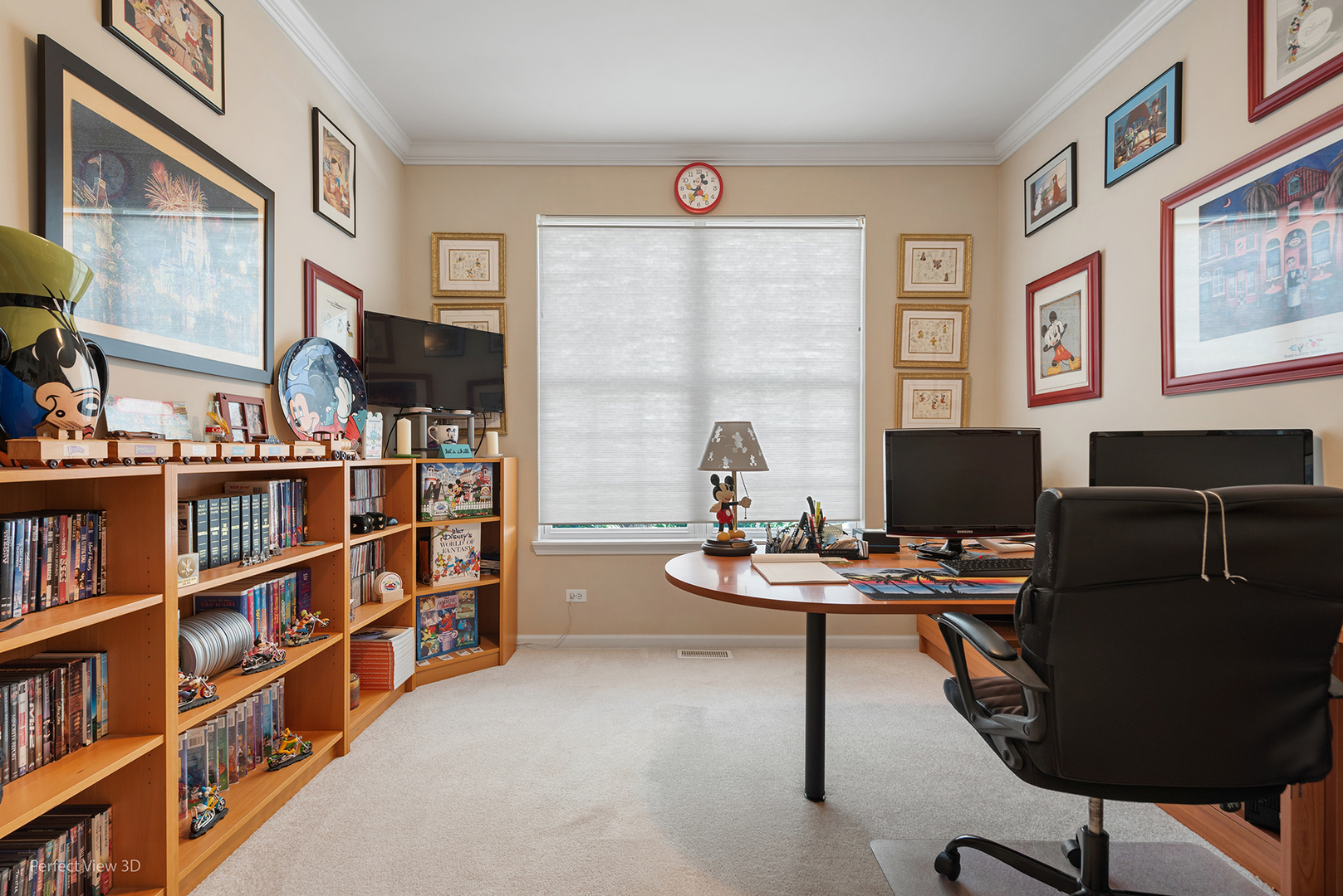 2733 Berman Road North Aurora, IL 60542 - Photo 5 of 24 a workspace with furniture and a bookshelf