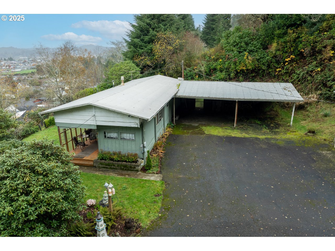 1900 Rowe Street Reedsport, OR 97467 - Photo 33 of 42 Drone View/UAV