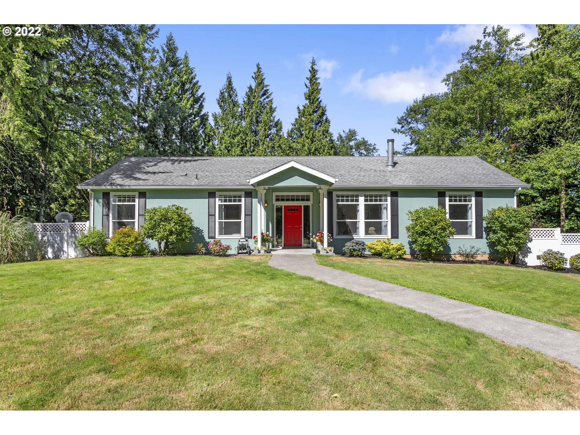 71572 Pruitt Road Rainier, OR 97048 - Photo 2 of 31 a view of a house with backyard and garden