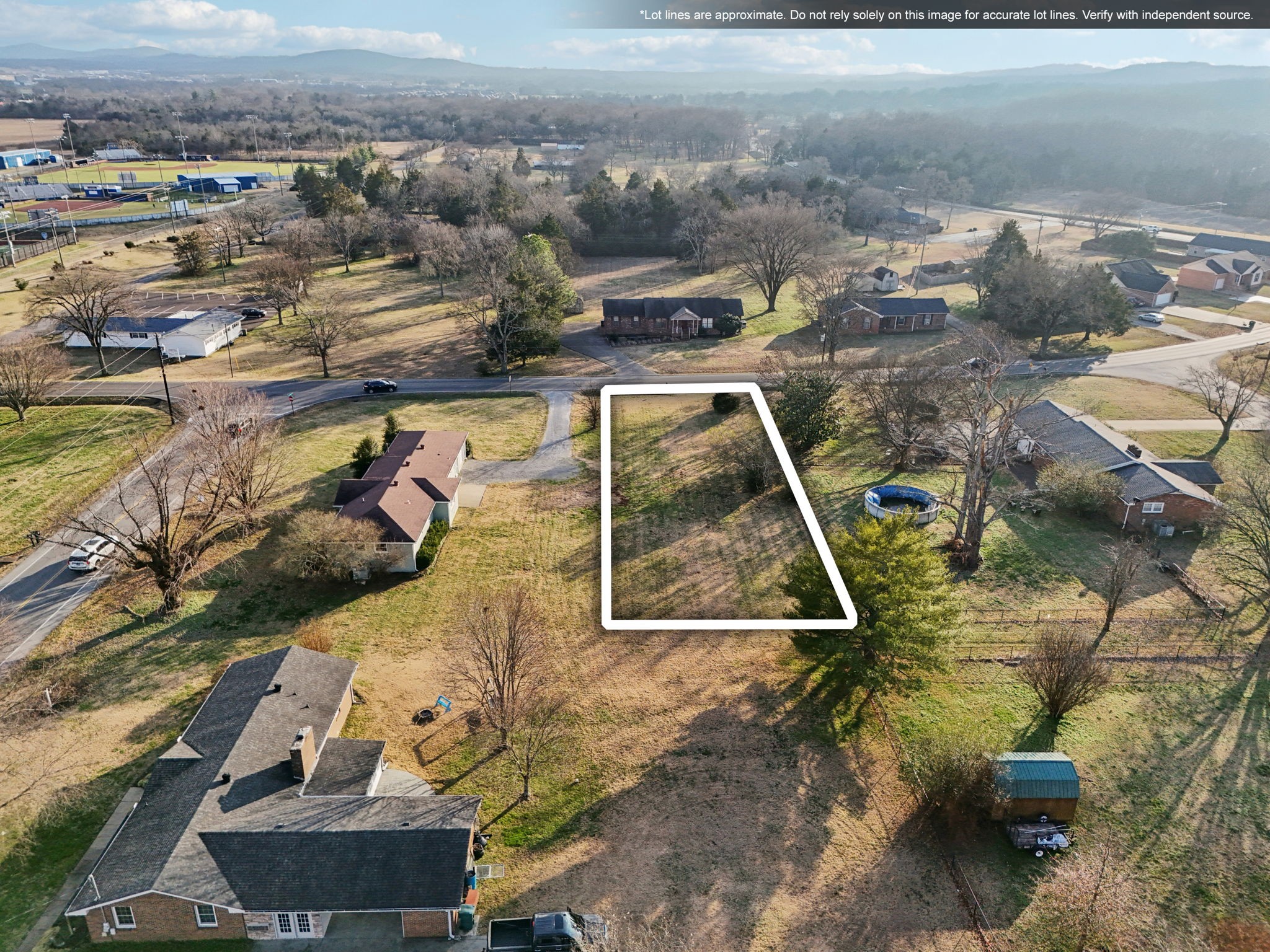 a aerial view of a house with a ocean view