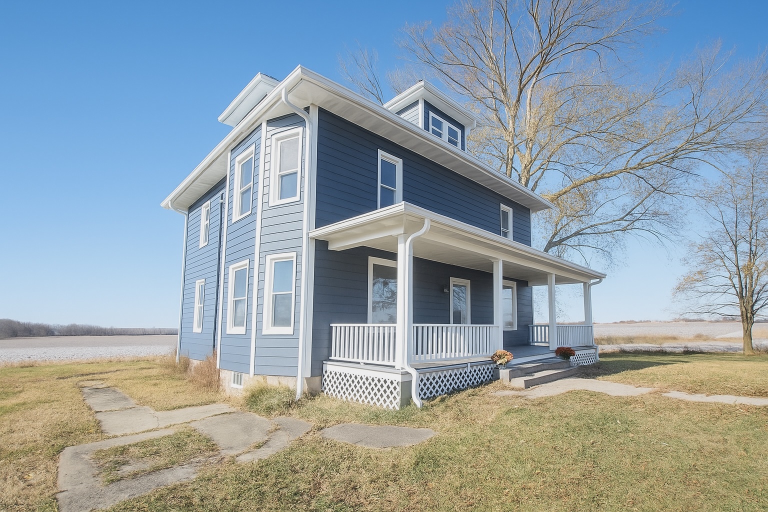 23396 Ideal Road Chadwick, IL 61014 - Photo 1 of 23 a view of house with backyard and swimming pool