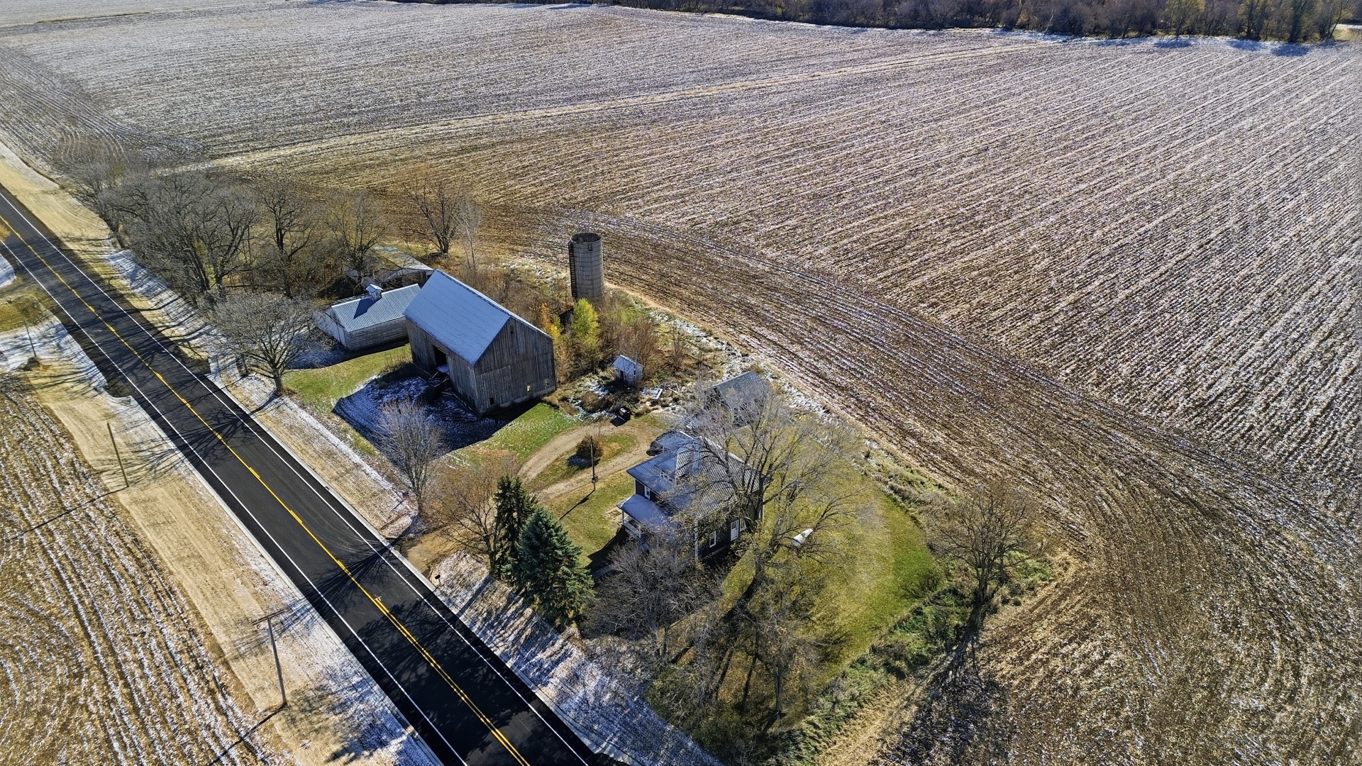 23396 Ideal Road Chadwick, IL 61014 - Photo 20 of 23 a view of sitting area in the backyard