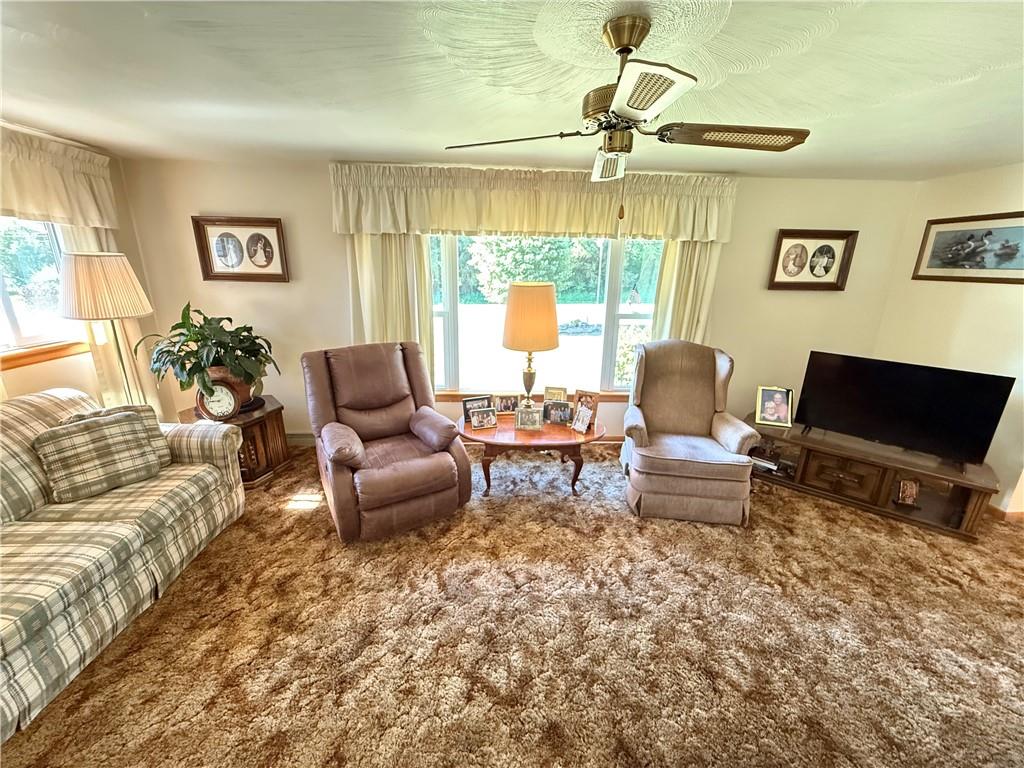 325 Williamson Road Greenville, PA 16125 - Photo 26 of 50 a living room with furniture and a flat screen tv