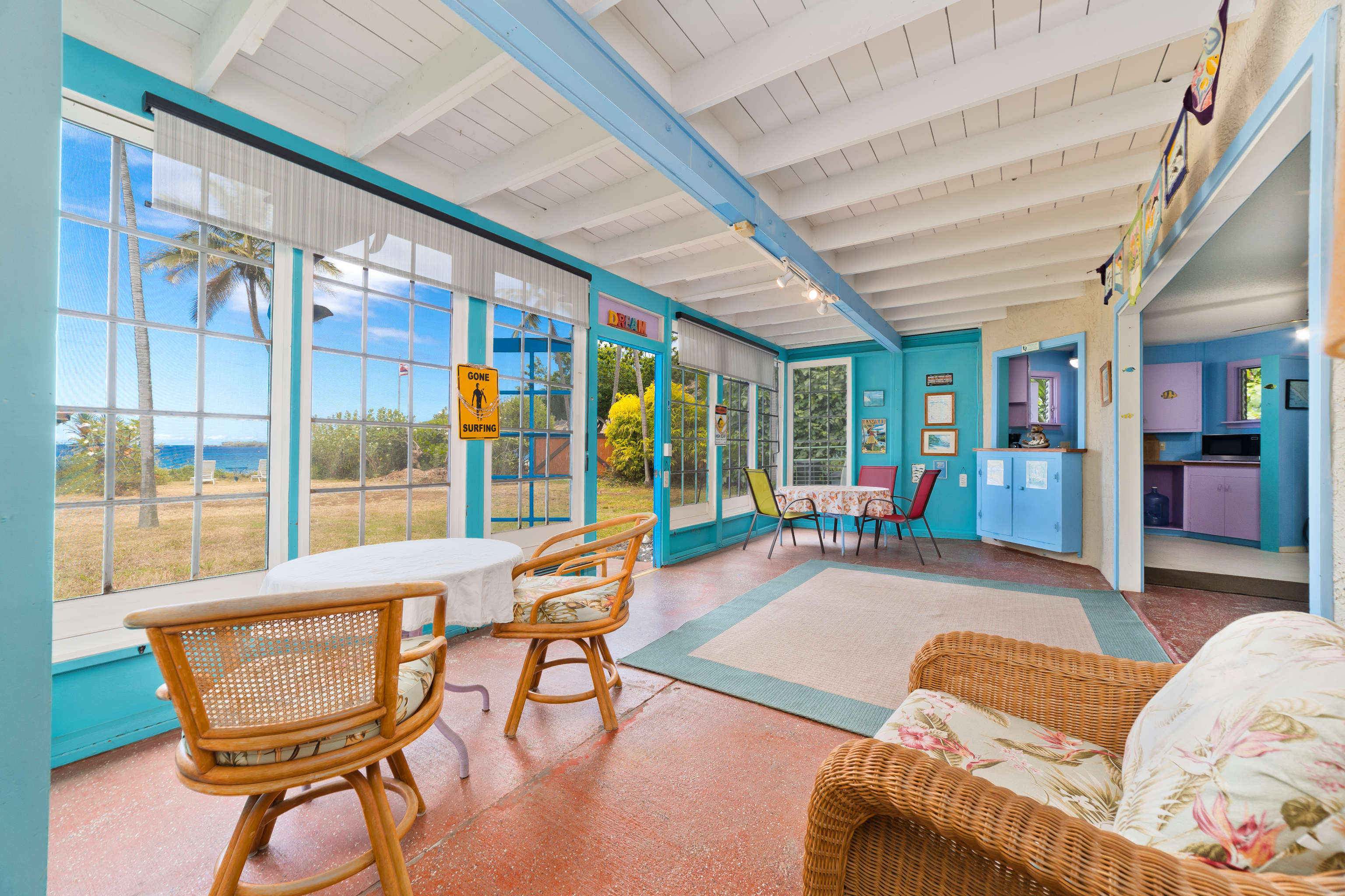 82-6301 Puuhonua Road Captain Cook, HI 96704 - Photo 18 of 27 a living room with furniture and a large window