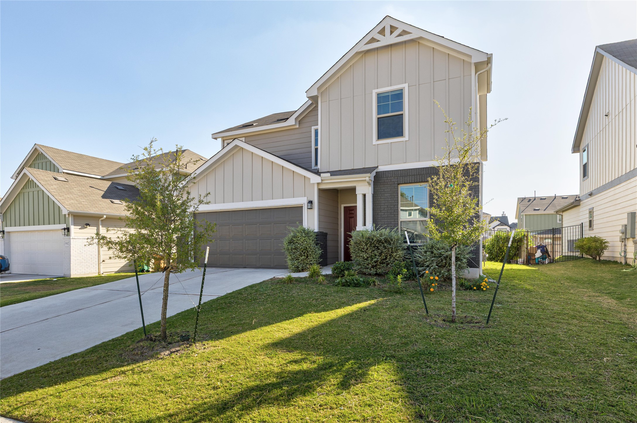 5513 Durango Pass Austin, TX 78724 - Photo 3 of 31 a view of a house with a yard
