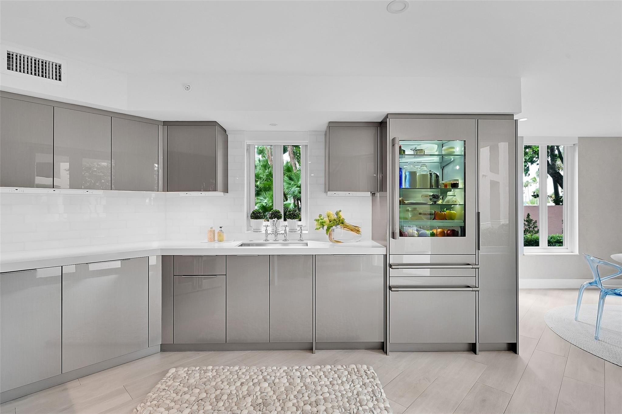 100 Southeast 5th Avenue, Unit 106 Boca Raton, FL 33432 - Photo 7 of 42 Glass Door Fridge