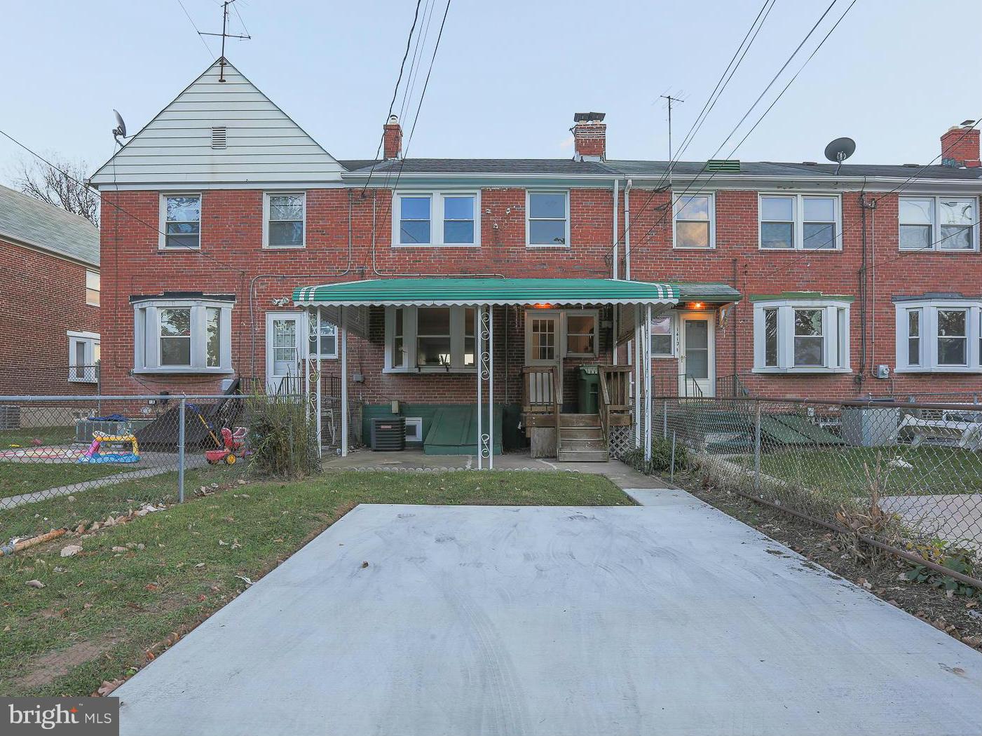 1412 East Cold Spring Lane Baltimore, MD 21239 - Photo 30 of 30 Exterior (Rear)