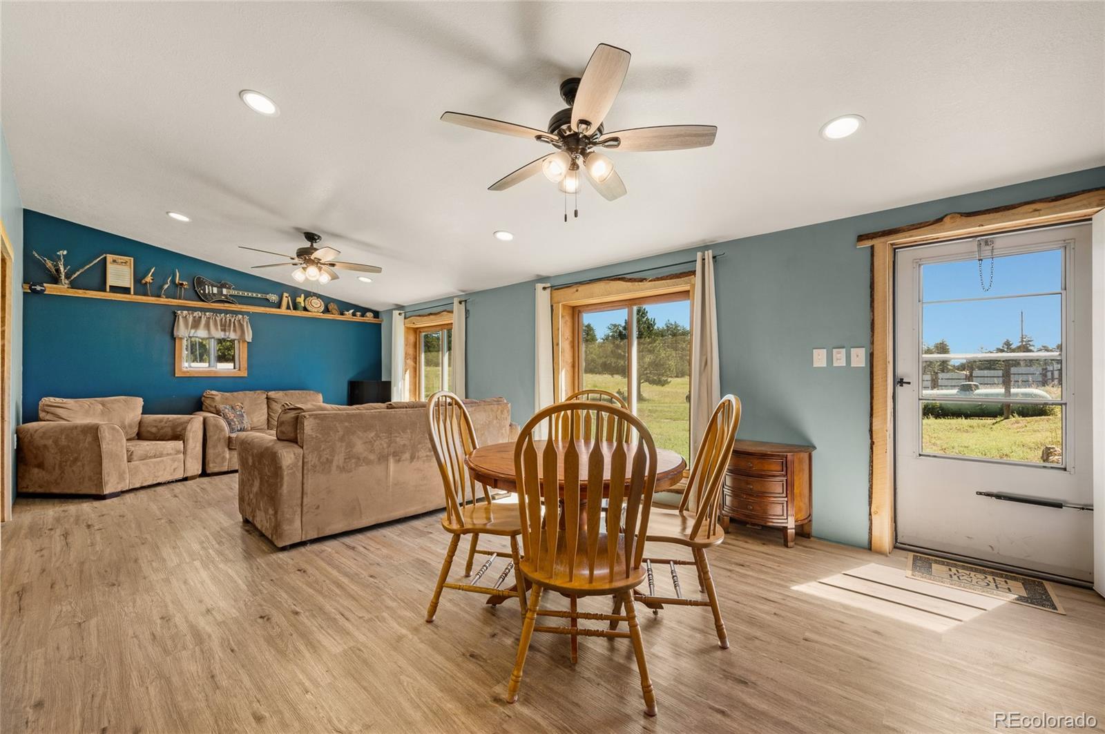 2925 M Path Cotopaxi, CO 81223 - Photo 6 of 50 a dining room with furniture and window