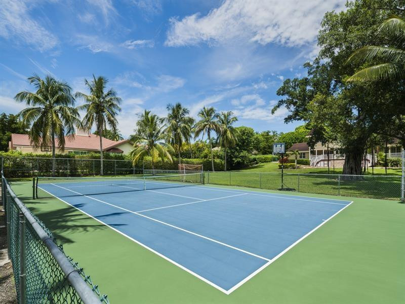 441 Ridge Road Coral Gables, FL 33143 - Photo 8 of 23 a view of a tennis court