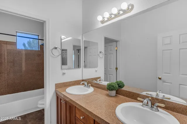 a backyard of a house