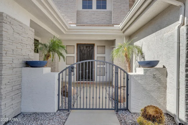 a view of an entryway with a window