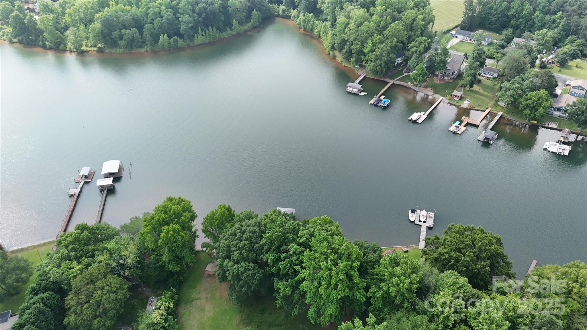 8112 Blackwood Road Denver, NC 28037 - Photo 10 of 19 an aerial view of a house with a yard and lake view