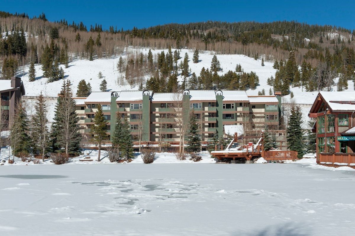 800 Copper Road, Unit 204 Frisco, CO 80443 - Photo 2 of 34 West Lake Lodge from the ski area perspective.