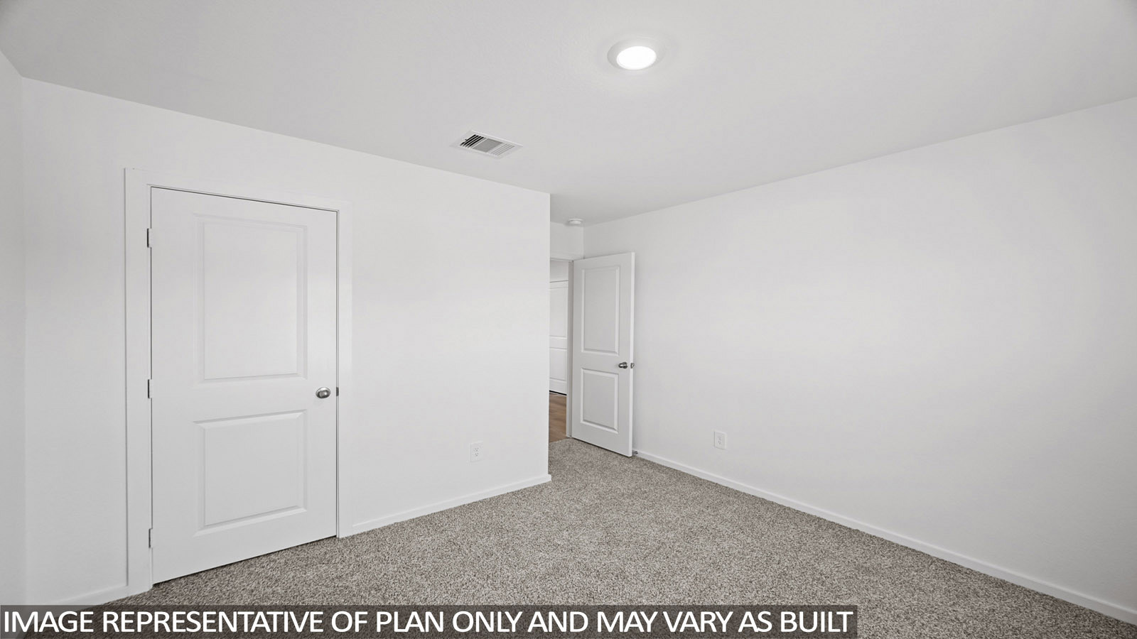 152 Baby Calf Roping Road Jarrell, TX 76537 - Photo 19 of 23 Neutral white wall tones with recessed ceiling lighting