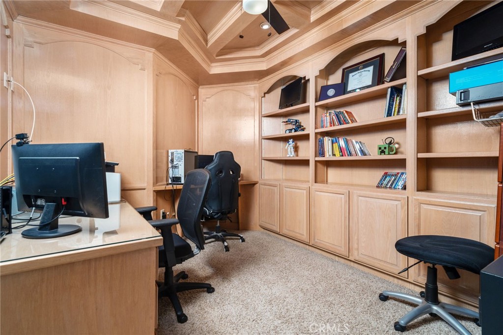 275 East 24th Street Upland, CA 91784 - Photo 20 of 74 a view of a workspace with furniture