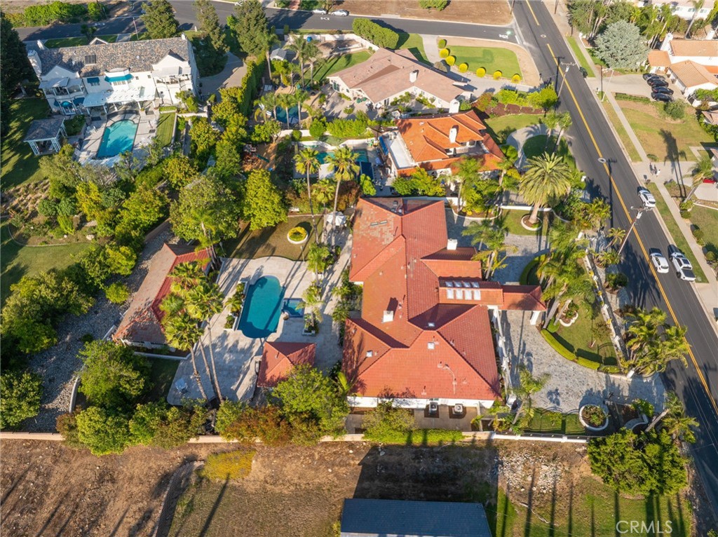 275 East 24th Street Upland, CA 91784 - Photo 69 of 74 an aerial view of residential houses with outdoor space