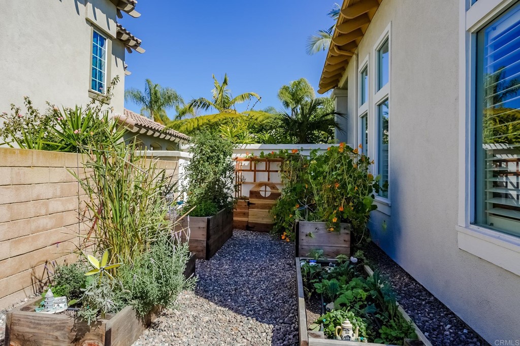 1732 Blackbird Circle Carlsbad, CA 92011 - Photo 22 of 39 a view of a potted plants in front of a house