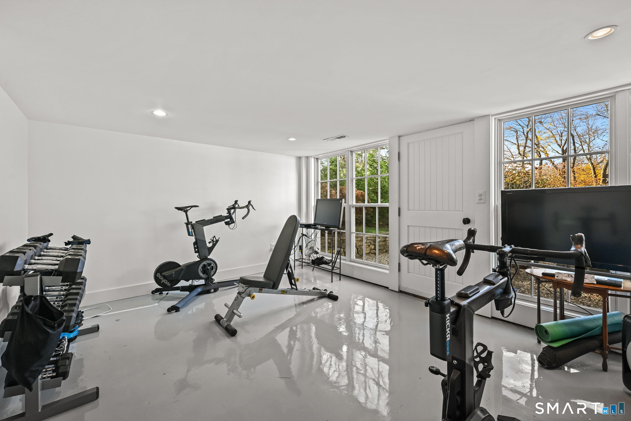 150 Hillspoint Road Westport, CT 06880 - Photo 29 of 40 a view of a room with gym equipment