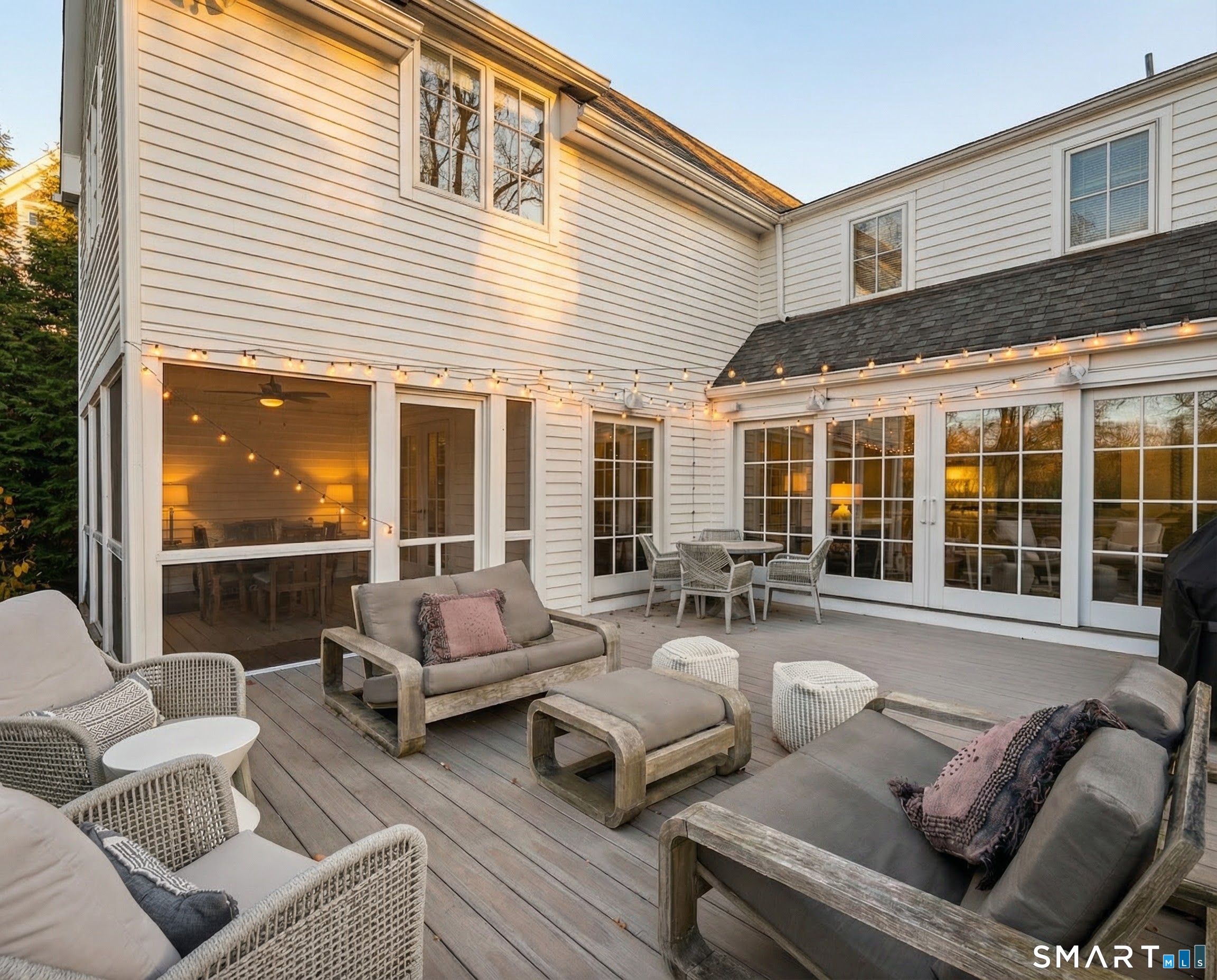 150 Hillspoint Road Westport, CT 06880 - Photo 31 of 40 a bedroom with furniture and large windows