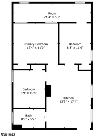 $1,975 | 215 Delaware Street, Unit 6, Elizabeth Port, NJ 07206