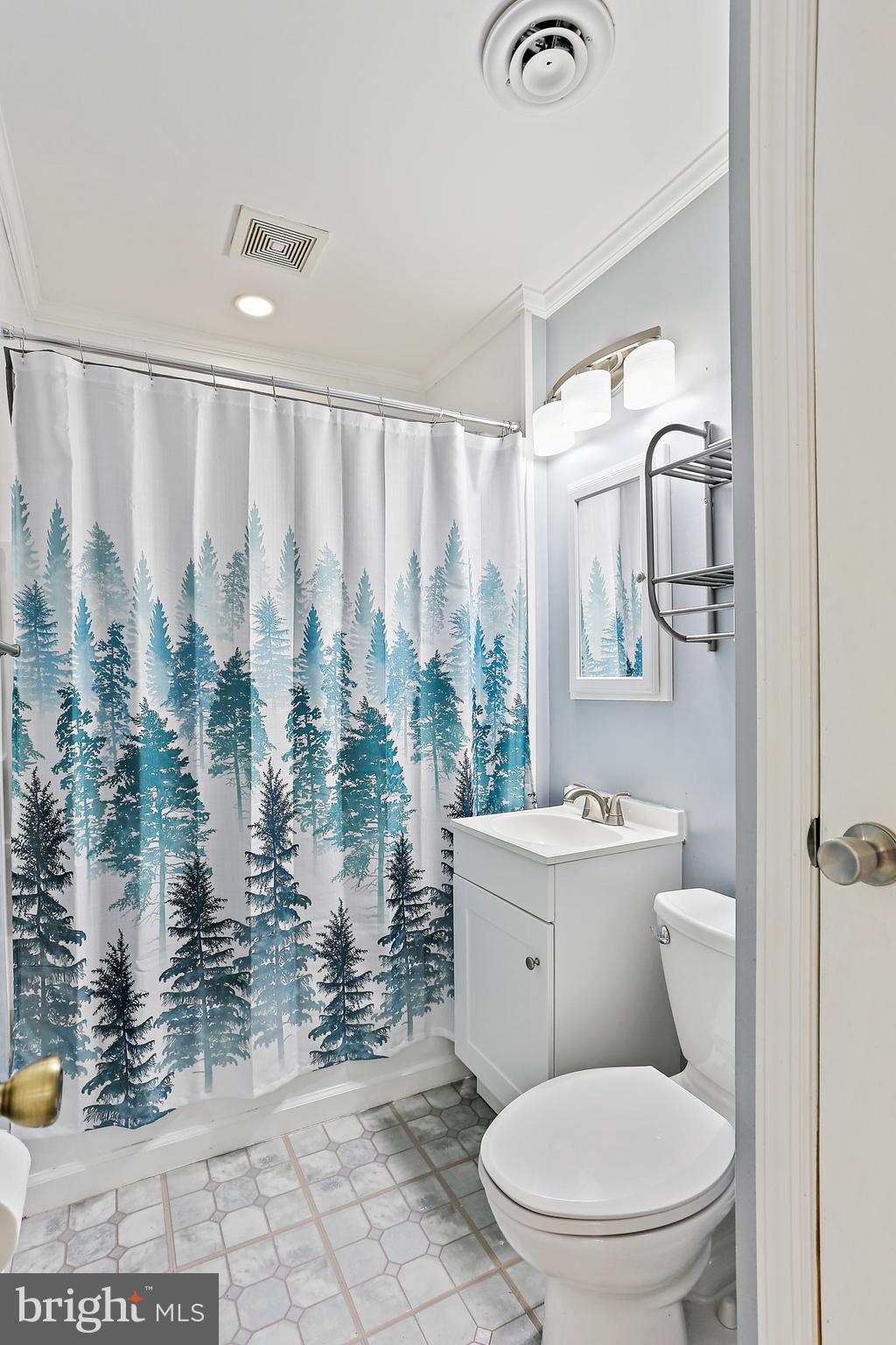 6 Honeycomb Road Middle River, MD 21220 - Photo 28 of 39 Full Bath w/Crown Molding