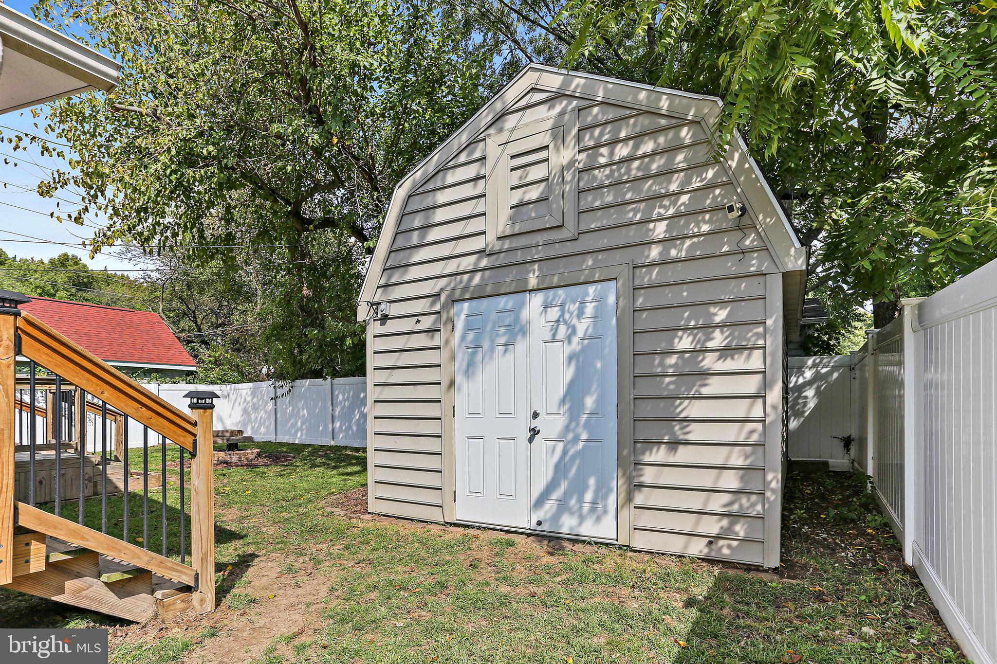 6 Honeycomb Road Middle River, MD 21220 - Photo 37 of 39 Rear Yard w/Shed