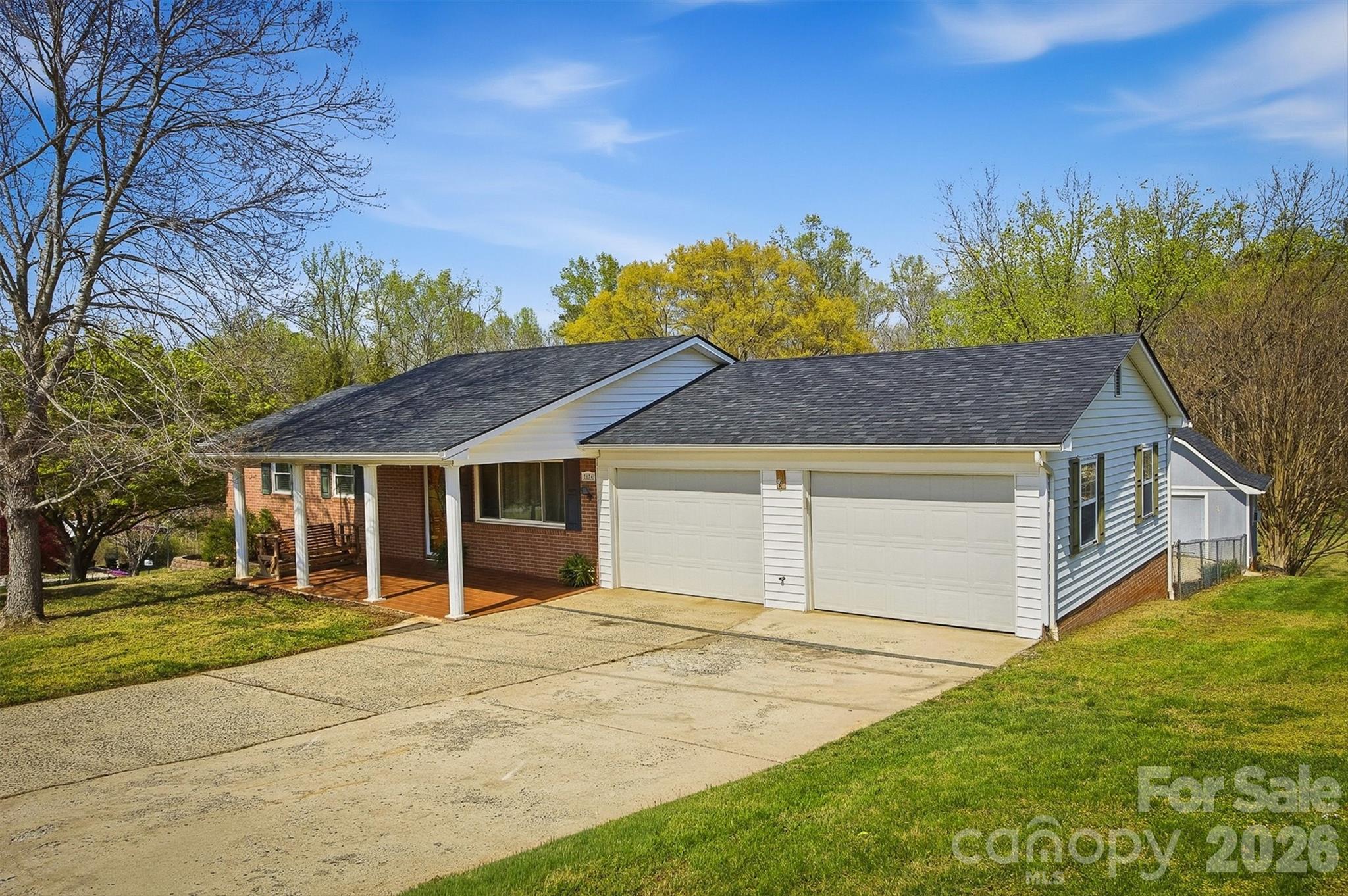 2174 Chester Avenue Morganton, NC 28655 - Photo 18 of 38 a house view with a garden space