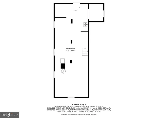 a picture of a room with a white wall and a picture