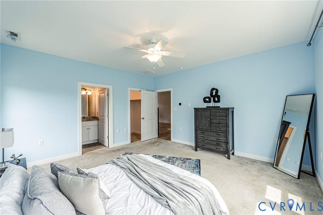 2018 Valentine Road Henrico, VA 23228 - Photo 37 of 65 a bedroom with a bed and a television