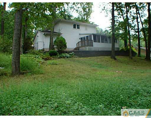 266 Hamlin Road North Brunswick, NJ 08902 - Photo 15 of 17 a backyard of a house with plants and large tree