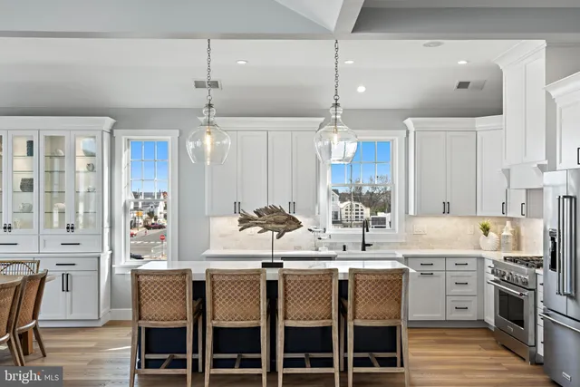 a spacious bedroom with a bed and a window