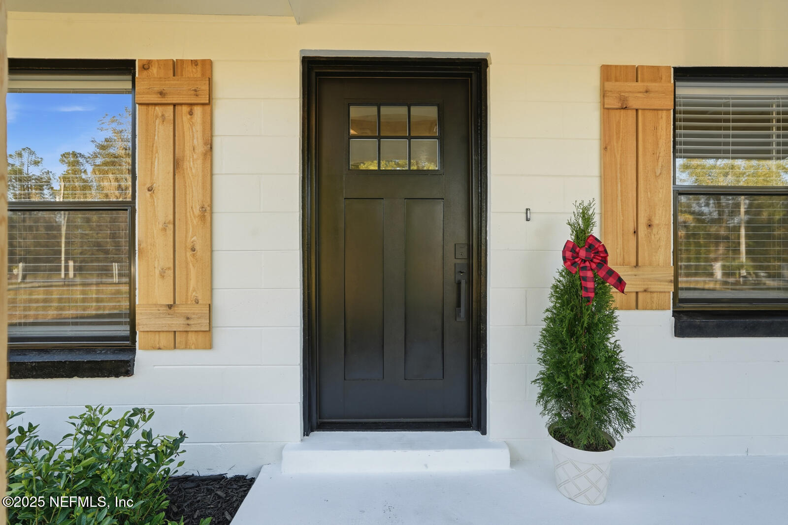 341 Alabama Avenue Palatka, FL 32177 - Photo 6 of 47 a potted plant sitting in front of a door