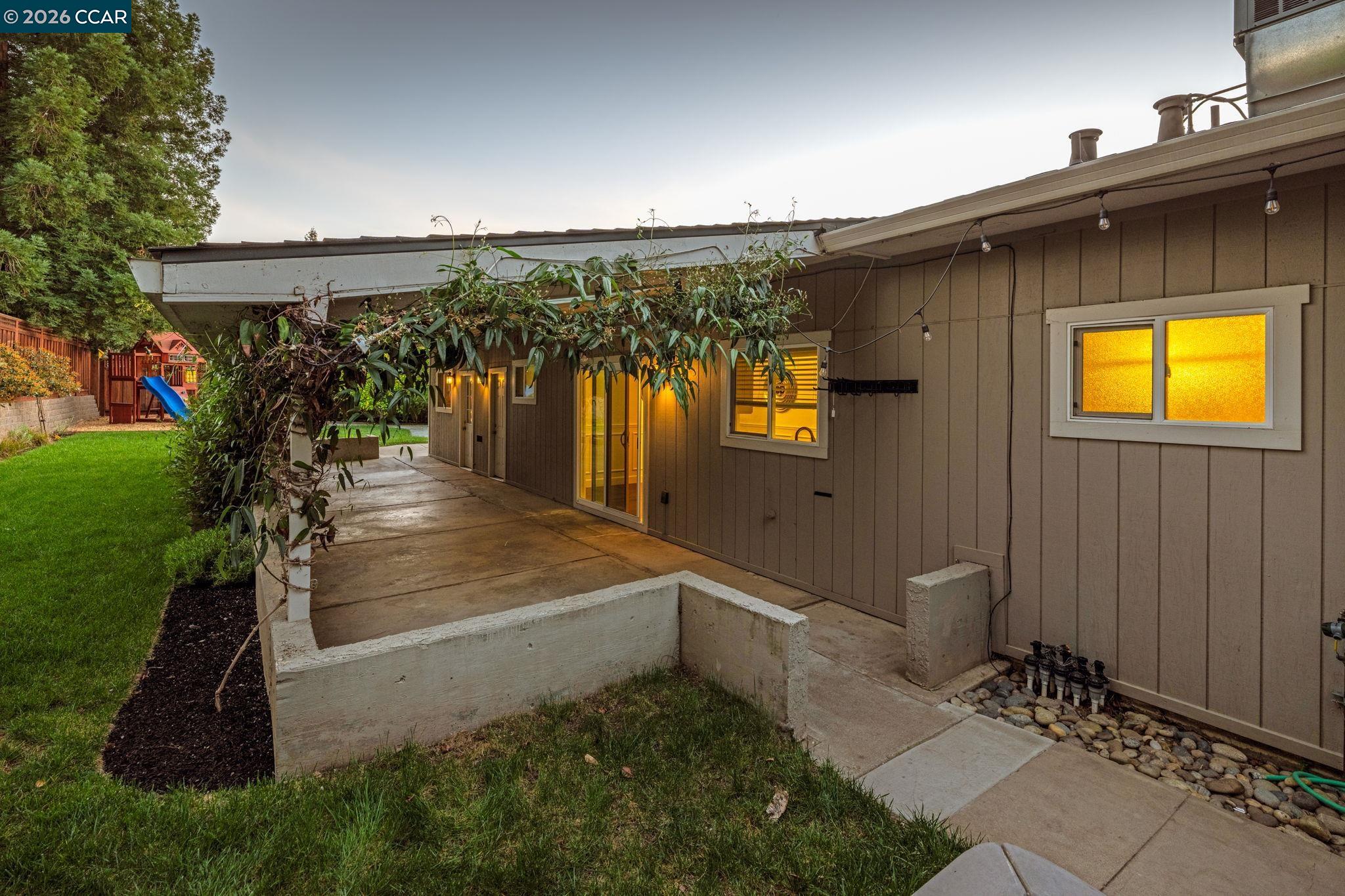 3782 Hitchcock Road Concord, CA 94518 - Photo 23 of 30 large covered patio for outdoor dining or entertaining. Skylights, too!