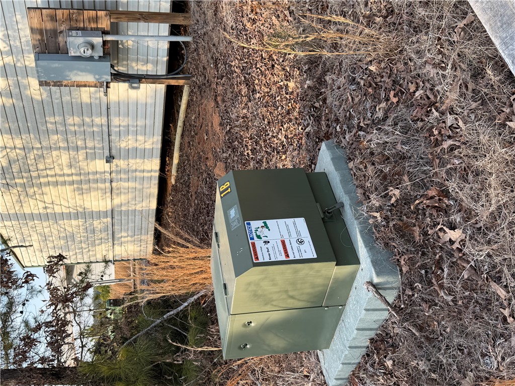 1 State Rd S-4-555 Iva, SC 29655 - Photo 27 of 27 This exterior view showcases the home's reliable electrical infrastructure.