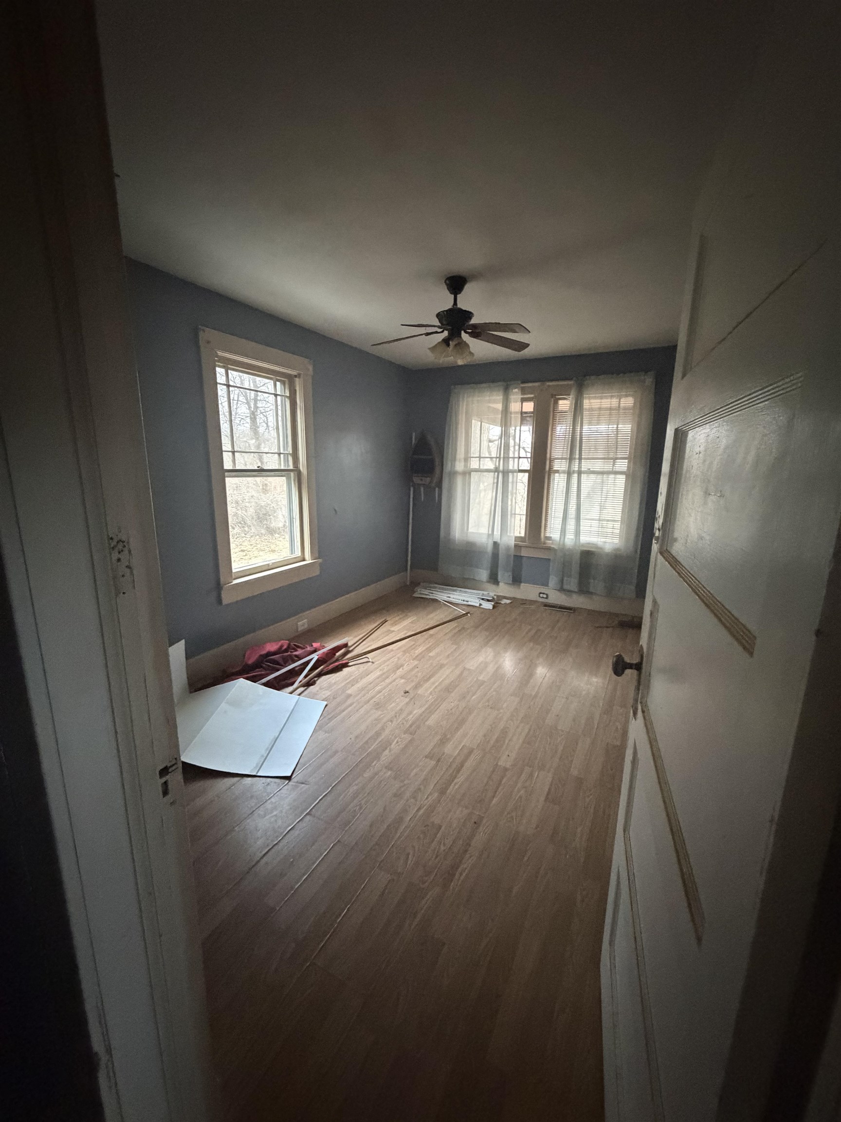 39 Church Hl Road Goshen, VA 24439 - Photo 17 of 27 a furnished livingroom with windows and hardwood floor