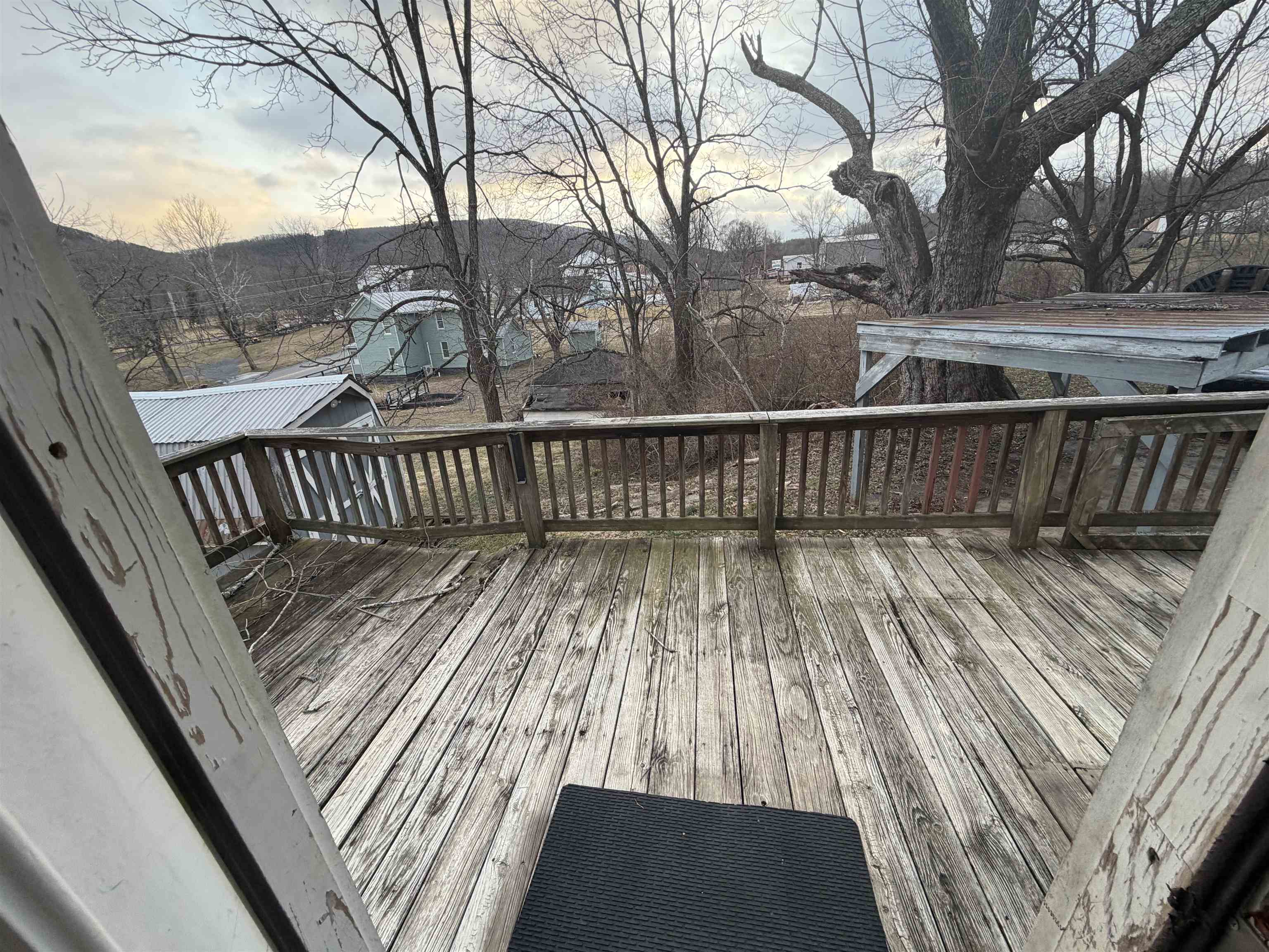 39 Church Hl Road Goshen, VA 24439 - Photo 18 of 27 a view of balcony with wooden floor and fence