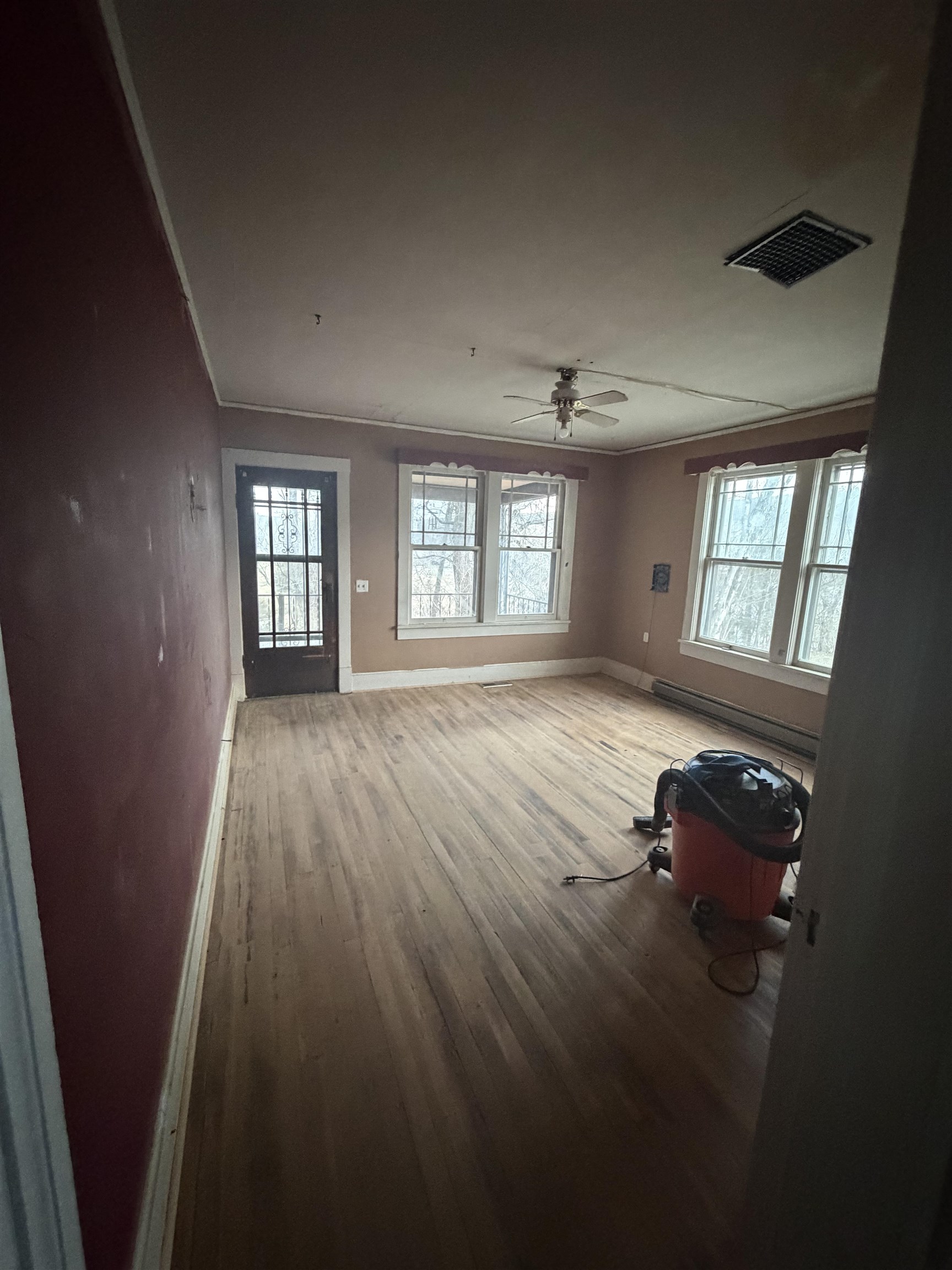 39 Church Hl Road Goshen, VA 24439 - Photo 7 of 27 wooden floor and dining room in a livingroom