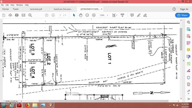 an aerial view of beach and space