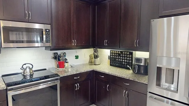 a view of a closet area