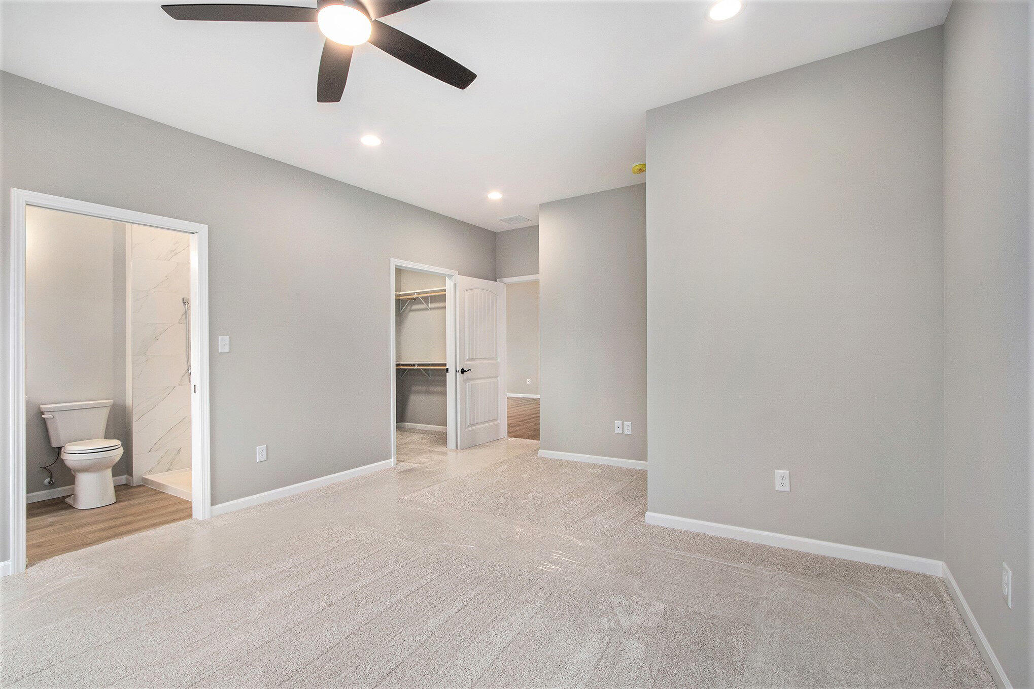 5766 Brookview Avenue Portage, IN 46368 - Photo 8 of 18 wooden floor in an empty room and a bathroom