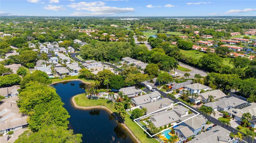 8170 Hampton Wood Drive Boca Raton, FL 33433 - Photo 4 of 21 an aerial view of multiple house