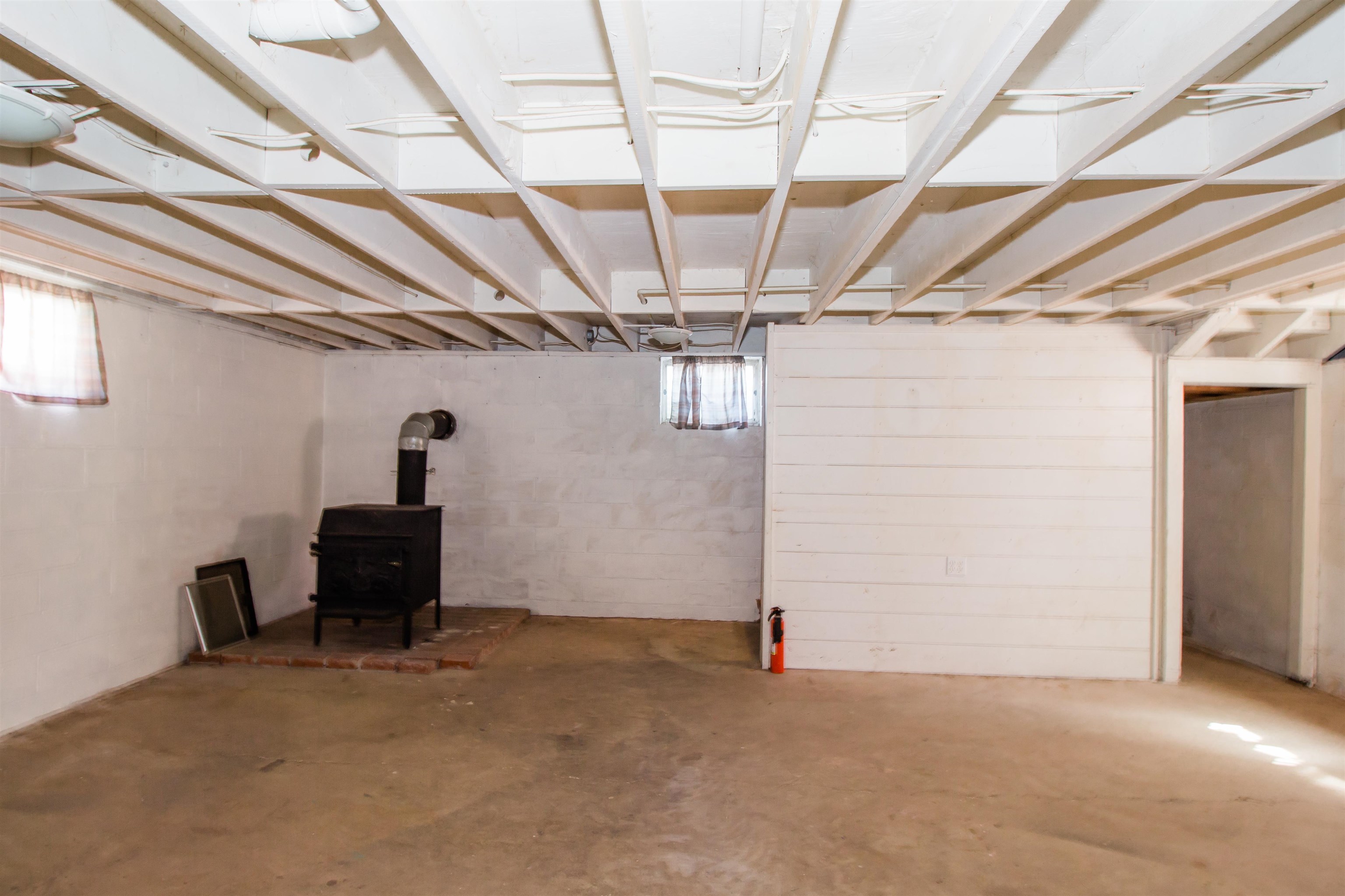 409 Bruce Street Bridgewater, VA 22812 - Photo 21 of 29 a view of a room with wooden walls