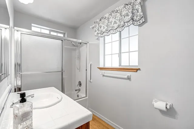 a house view with a outdoor space