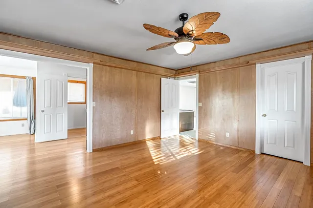 a view of a yard with front of house