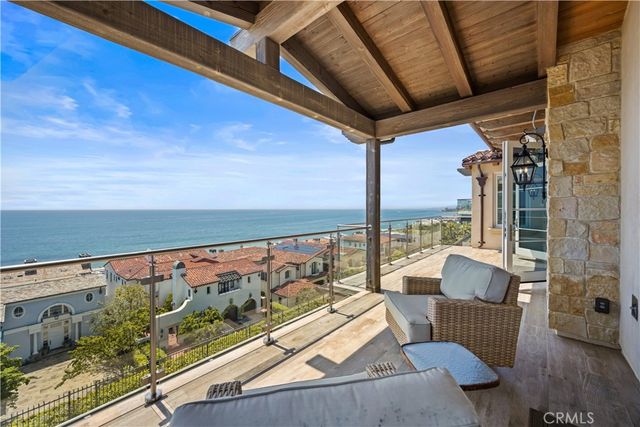 a view of balcony with couch