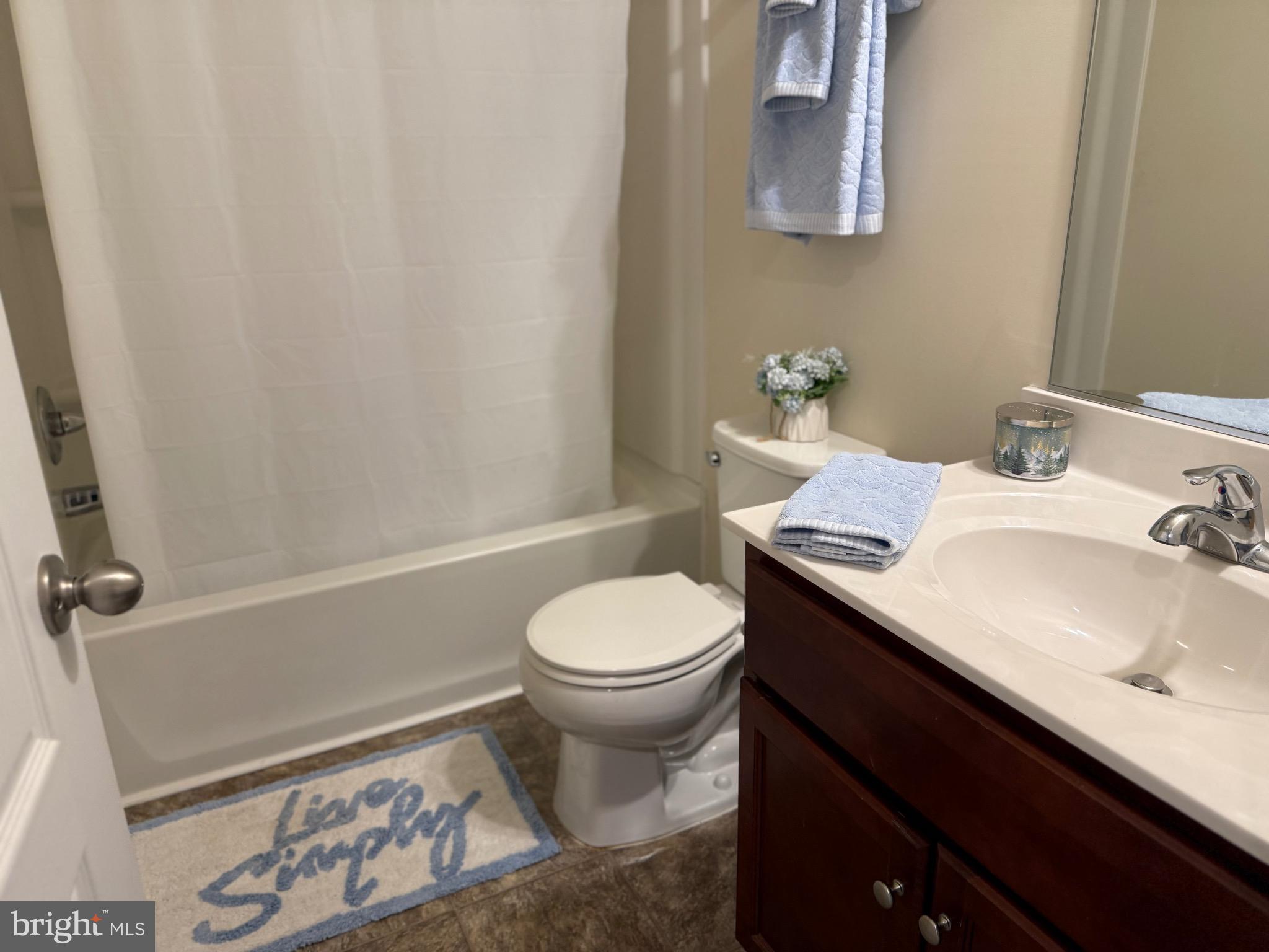 236 Schramm Loop Stephens City, VA 22655 - Photo 24 of 26 a bathroom with a sink and a toilet