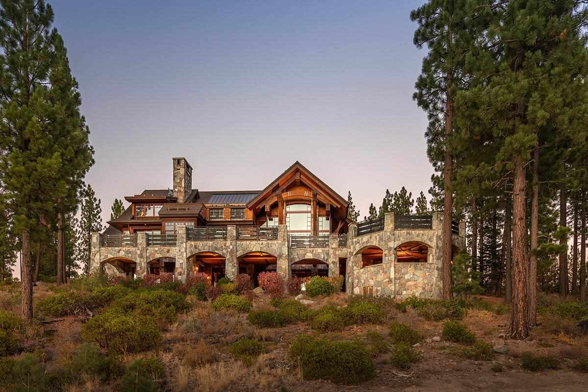 8207 Fallen Leaf Way Truckee, CA 96161 - Photo 2 of 21 a front view of a house with garden