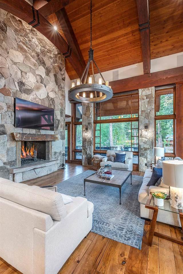 8207 Fallen Leaf Way Truckee, CA 96161 - Photo 12 of 21 a living room with furniture and a fireplace