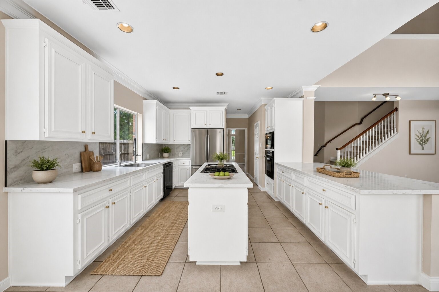 1007 Brannon Park Lane Spring, TX 77373 - Photo 14 of 49 virtual staging- kitchen